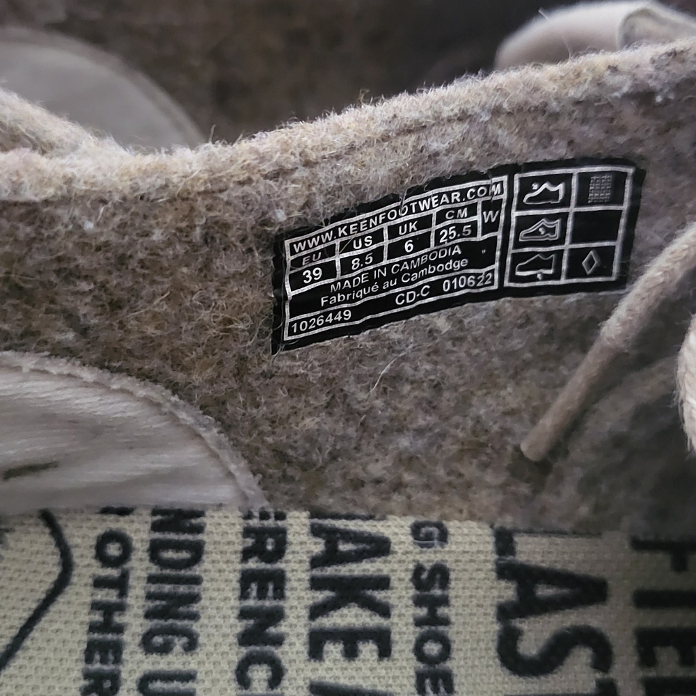 Keen Mosey Derby Felt Shoes - Picture 3 of 6